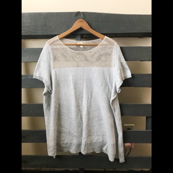 Eileen Fisher Tops - Eileen Fisher 2x linen blouse